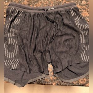 lululemon athletica Black Men's Shorts fast and free knit